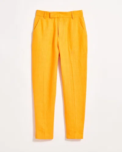 Billy Reid Cigarette Trouser In Marigold