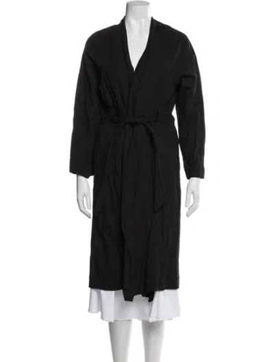 Pre-owned Billy Reid Coat In Black
