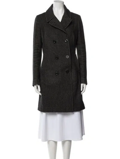 Pre-owned Billy Reid Coat In Gray