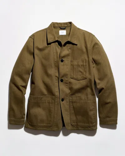 Billy Reid Colbert Chore Coat In Green