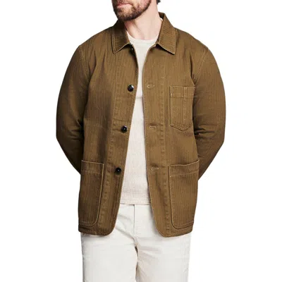 Billy Reid Colbert Chore Coat In Green
