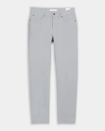 Billy Reid Cotton Linen 5 Pocket Pant - Washed Carbon