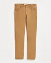 Billy Reid Cotton Linen 5 Pocket Pant In Tan