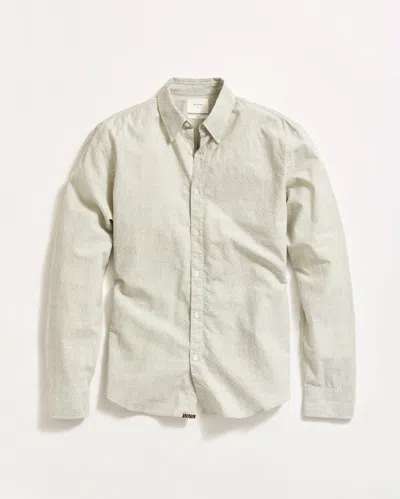 Billy Reid Coupe Wilson Shirt In Green