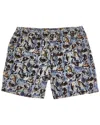 Billy Reid Crab Swim Trunk In Blue