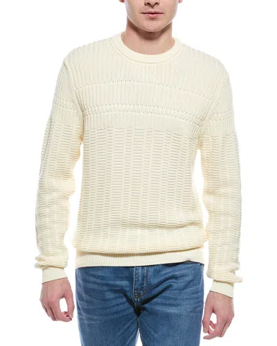 Billy Reid Crewneck Sweater In White