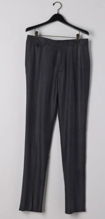 BILLY REID CROSSHATCH FLAT FRONT TROUSER