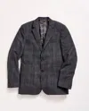 Billy Reid Crosshatch Walton Jacket In Asphalt