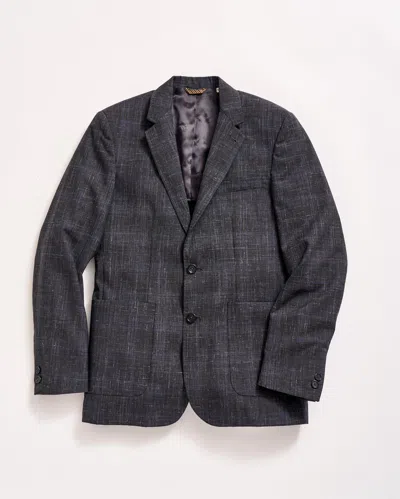 Billy Reid Crosshatch Walton Jacket In Asphalt