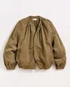 Billy Reid Desert Jacquard Bomber In Army Green