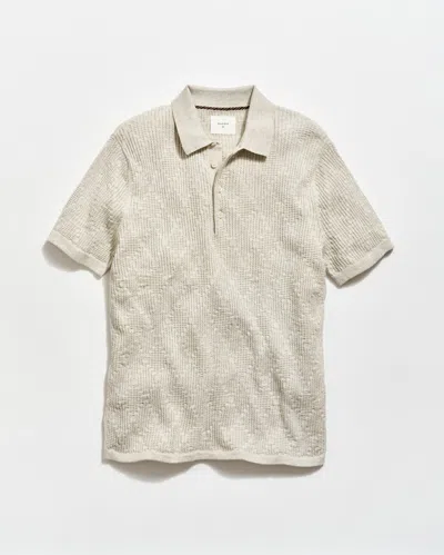 Billy Reid Diamond Sweater Polo In Multi