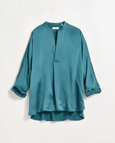 Billy Reid Dolman Sleeve Blouse In Hydro