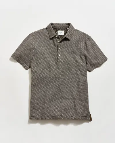 Billy Reid Domino Jacquard Polo