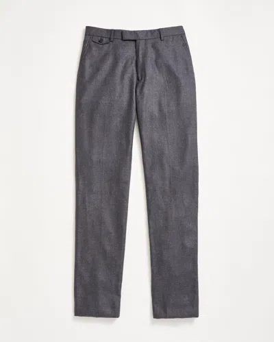 Billy Reid Flat Front Trouser In Grey