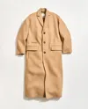 Billy Reid Heirloom Camel Overcoat In Brown