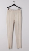 Billy Reid Herringbone Flat Front Trouser - Natural In Natural