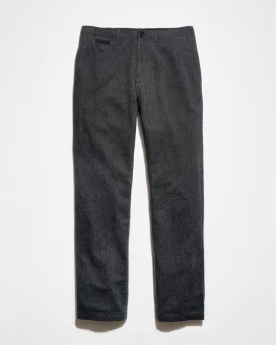 Billy Reid Herringbone Pant In Asphalt Heather
