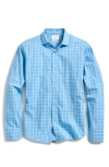 Billy Reid Hutcheson Plaid Button-up Sport Shirt In Blue