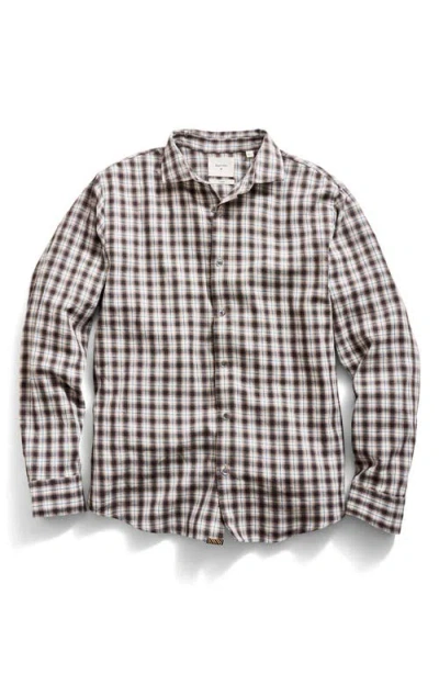 Billy Reid Hutcheson Plaid Cotton Button-up Shirt In Black