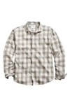 Billy Reid Hutcheson Plaid Cotton Button-up Shirt In Gray