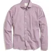 Billy Reid Hutcheson Standard Fit Check Cotton Button-up Shirt In White/multi