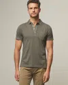 Billy Reid, Inc Pensacola Polo In Washed Grey