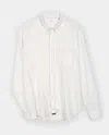 Billy Reid, Inc Tuscumbia Contrast Stitch Shirt In Washed Blue