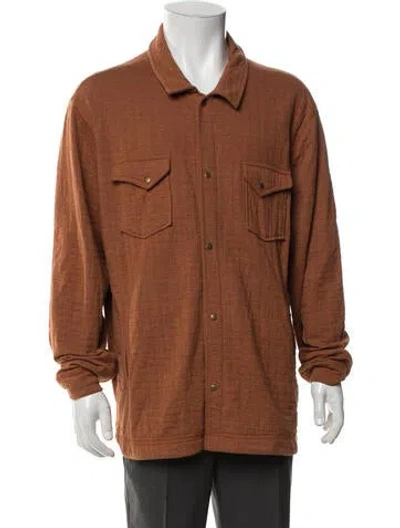 Pre-owned Billy Reid Jacket In Brown