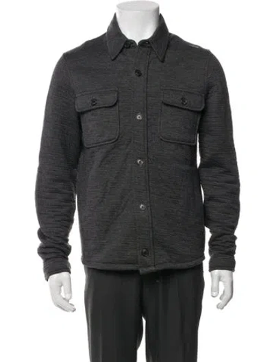 Pre-owned Billy Reid Jacket In Grey