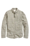 Billy Reid John Standard Fit Plaid Cotton Madras Button-up Shirt In Scarab