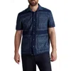 Billy Reid 'john T' Standard Fit Dobby Sport Shirt In Brown