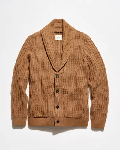 Billy Reid Keith Cardigan In Brown
