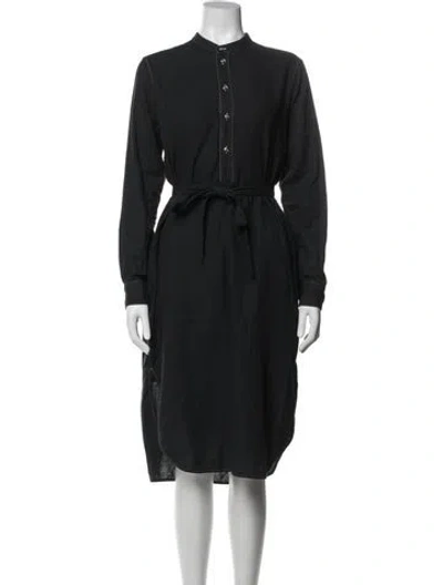 Pre-owned Billy Reid Knee-length Dress In Black