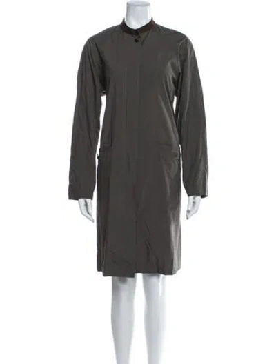 Pre-owned Billy Reid Knee-length Dress In Gray