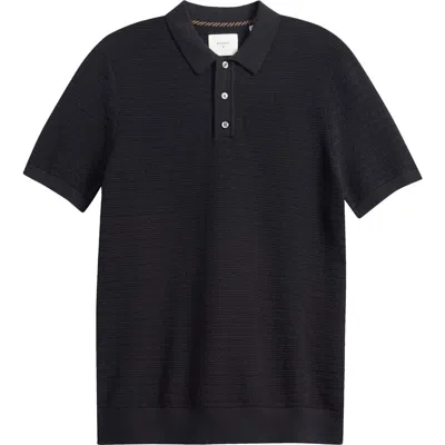 Billy Reid Lachlan Links Polo In Black