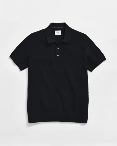 Billy Reid Lachlan Links Polo In Black