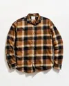 Billy Reid Large Scale Plaid Cedar Shirt In Pattern
