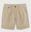Billy Reid Linen Moore Short - Olive In Olive
