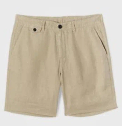 BILLY REID LINEN MOORE SHORT - OLIVE