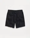 Billy Reid Linen Moore Short In Black