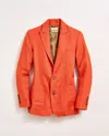 Billy Reid Linen Two Button Blazer In Sunset