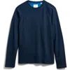Billy Reid Raglan Crew In Blue