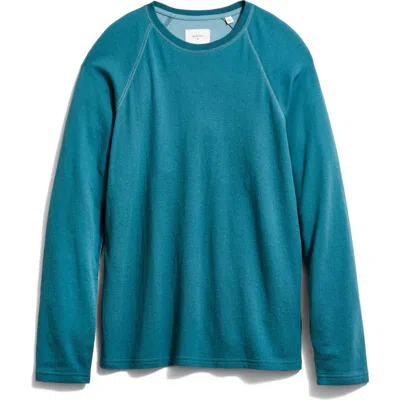 BILLY REID BILLY REID LONG SLEEVE COTTON & MODAL CREWNECK T-SHIRT