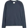 BILLY REID BILLY REID LONG SLEEVE SUEDED COTTON T-SHIRT