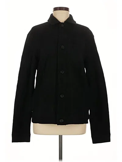 Pre-owned Billy Reid Long Sleeve Top Black Turtleneck Tops