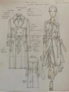 Billy Reid Long Suede Trench Coat In Sand