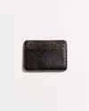 Billy Reid Luxe Card Holder In Brown