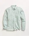 Billy Reid Melange Tile Wilson Shirt In Steel Blue