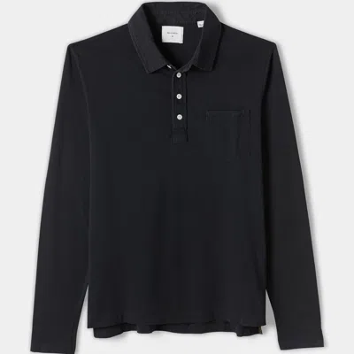 Billy Reid Men's Pensacola Polo Shirt In Black