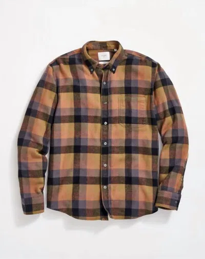 BILLY REID MEN'S PLAID TUSCUMBIA BUTTON DOWN SHIRT IN BEIGE MULTI